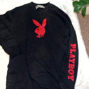 Black playboy shirt
